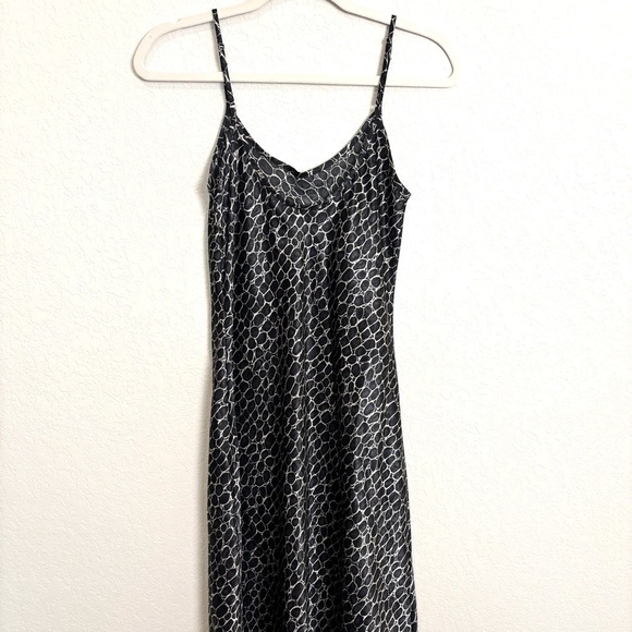 Y2K Jones New York Satin Animal Print Slip Dress Nightgown Women’s Size Small - Picture 6 of 13